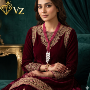The Vz Radiant Ruby Tassel Mala Set - Image 2